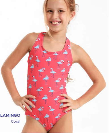 Breazies - Girl One Piece - Flamingo Coral, Size.: 1-2