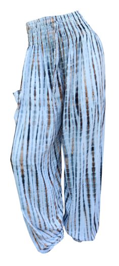Ladies - Flowy Long Pants - Krinkle