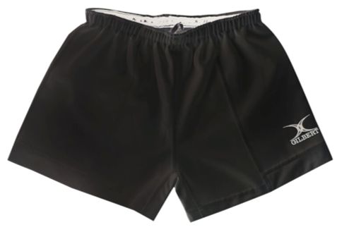 Gilbert Rugby Professional Rugby Shorts, Colour: Black, Sizes: Size 26