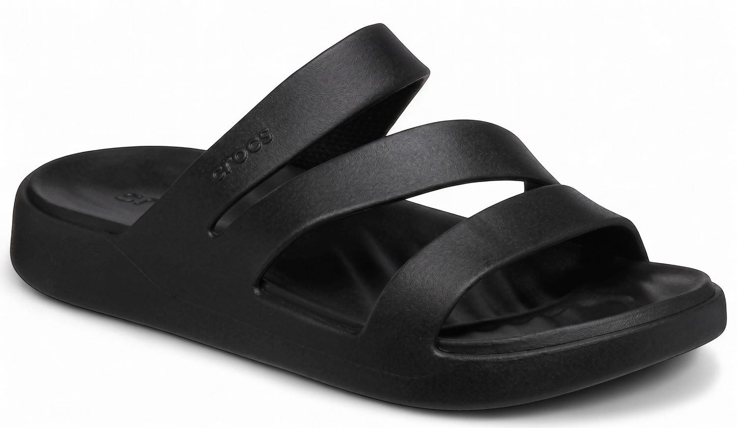 Crocs - Getaway Strappy - Black, Sizes: UK3