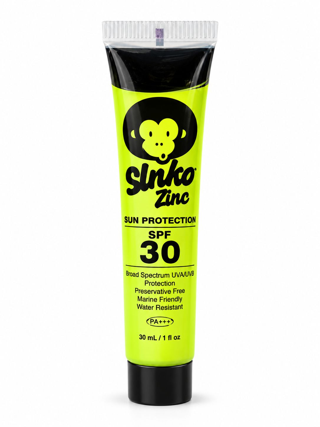 Slnko Zinc - Sun Protection - SPF30 - 6 colour options, Colour: Green, SPF-Factor: SPF30, Size.: 30ml