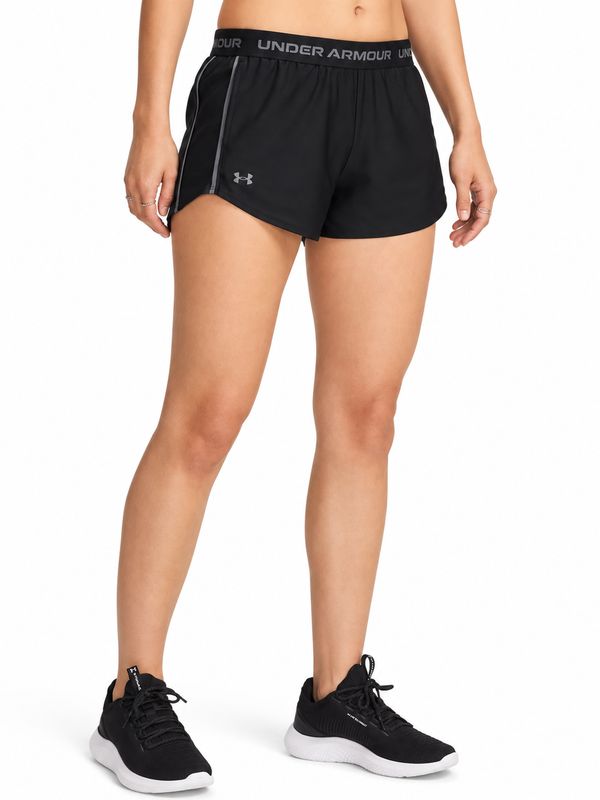Under Armour - Girls Tech Play up Shorts - Black