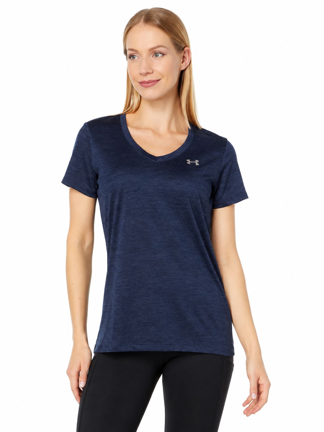 Under Armour - Tech SSV - Twist - Navy, SIze: XS