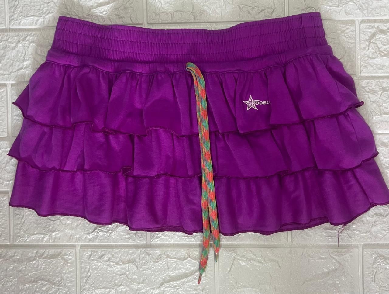 Indoblu - LSFS1 Ladies Short Frilly Skirt
