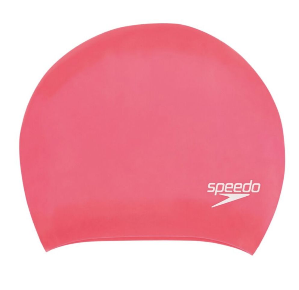 Speedo Plain Long Hair Swim Cap - Ecstatic