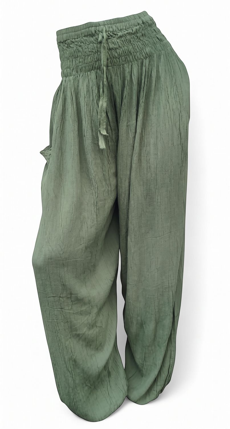 Indoblu - LP7 - Relaxed Pants - Krinkle