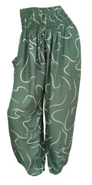 Indoblu - LP7-C - Ladies Relaxed Pants - Cacing - Curve