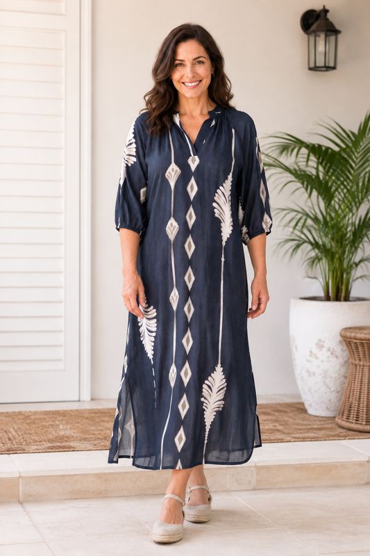 Frock n Roll - Bianca Raglan - Black &amp; Beige - BR-8