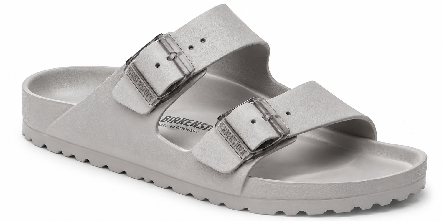 Birkenstock - Arizona - EVA Stealth Buckle Silver/Stone Coin - Narrow Fit - 1029735, Sizes: 36-UK3.5