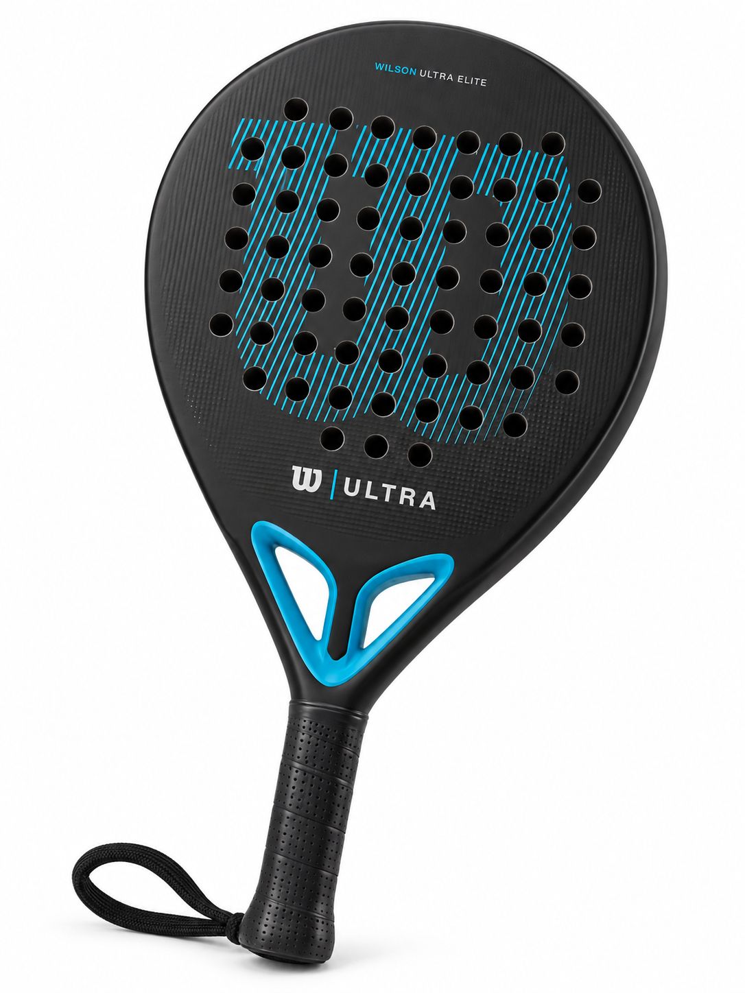 Wilson - Ultra Elite V2 Padel Racket - 365gr L2 - WR066911U2, Colour: Black