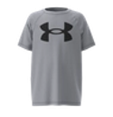 Under Armour - UA Tech Big Logo SS - Gray Light Heather 1363283-011, Sizes: Y-Small