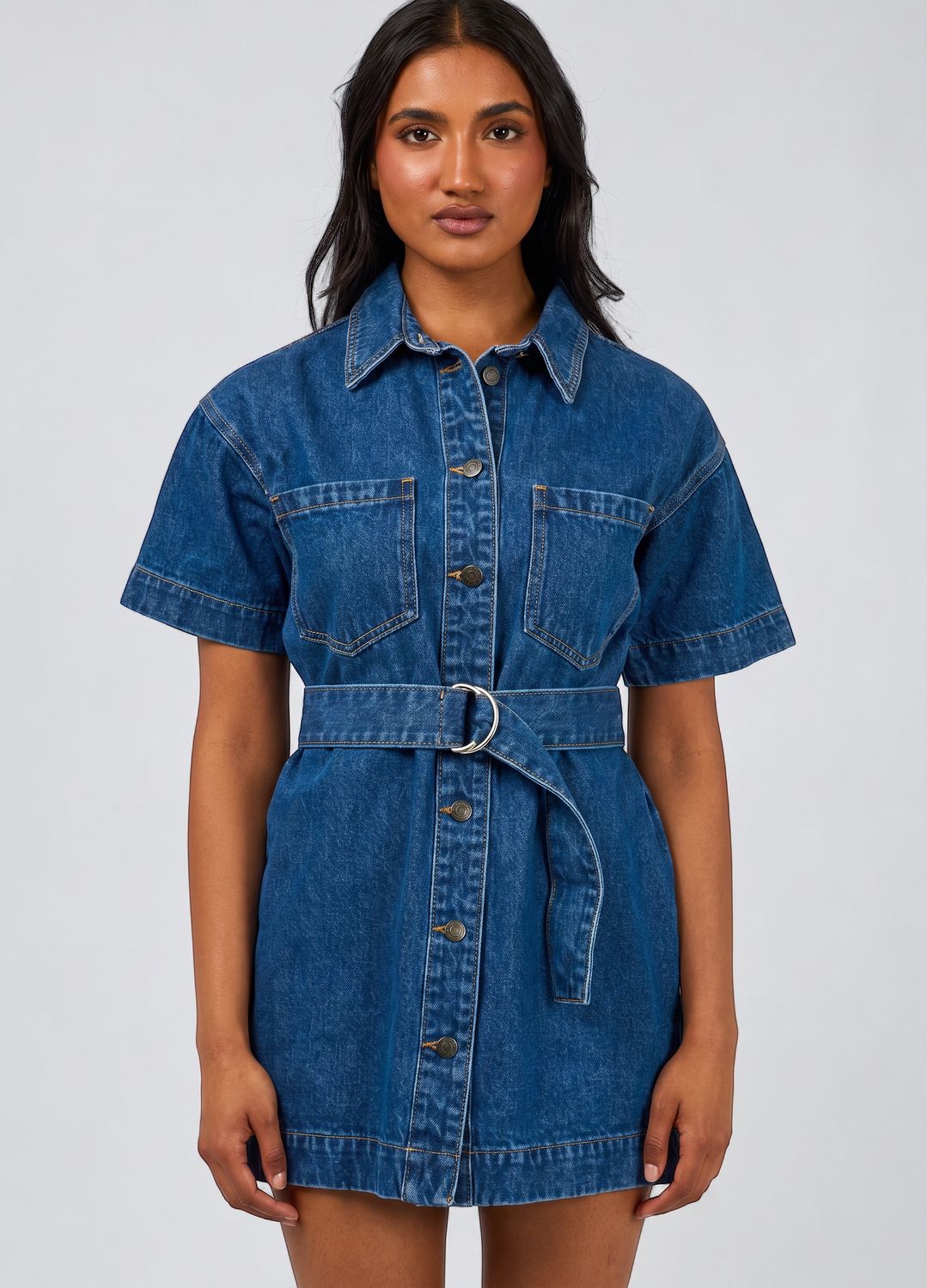 AAE Sunny Denim Dress - Heritage Blue, Size.: 8