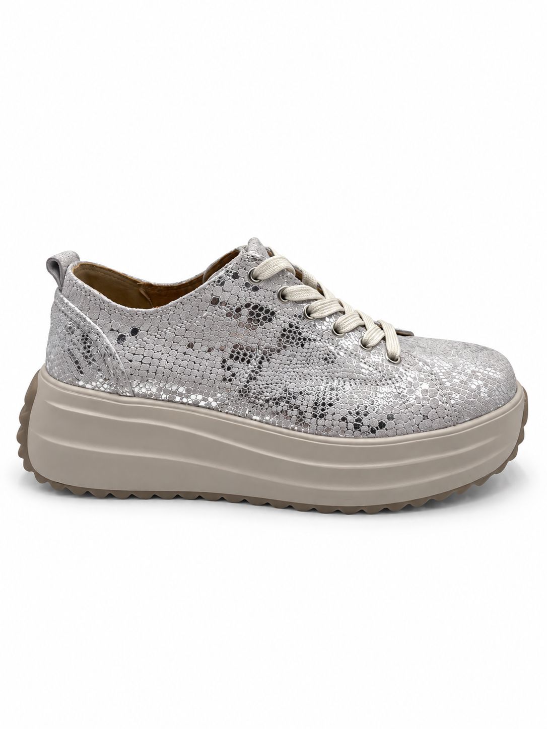 Julz - Raya - Silver, Sizes: UK3-(36)