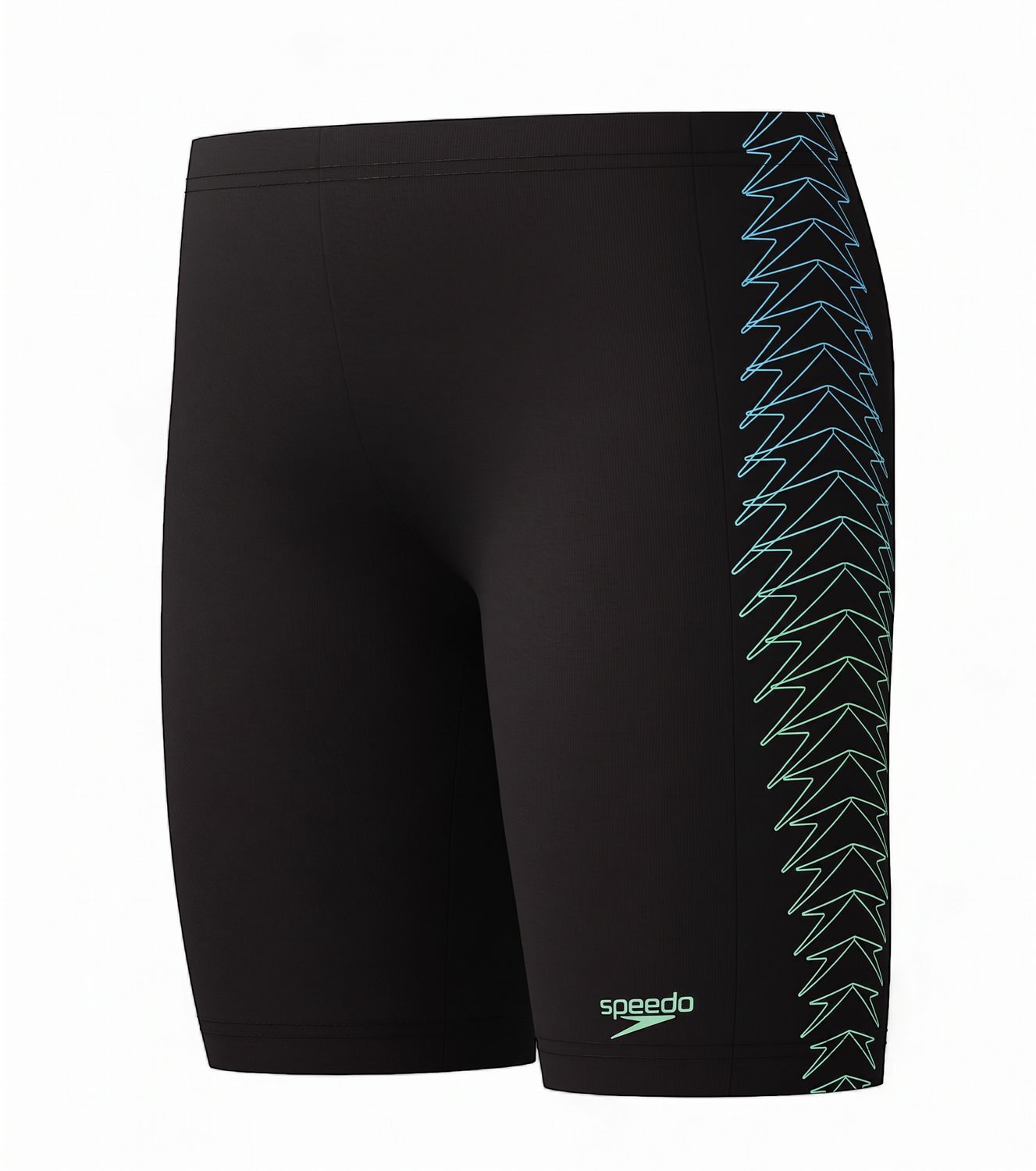 Speedo Boys Plastisol Placement Jammer - Anthracite, Size.: Y8