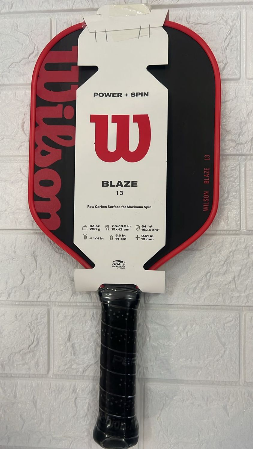 Wilson - Blaze Pickleball Racket L2 - WR157911U2, Colour: Red