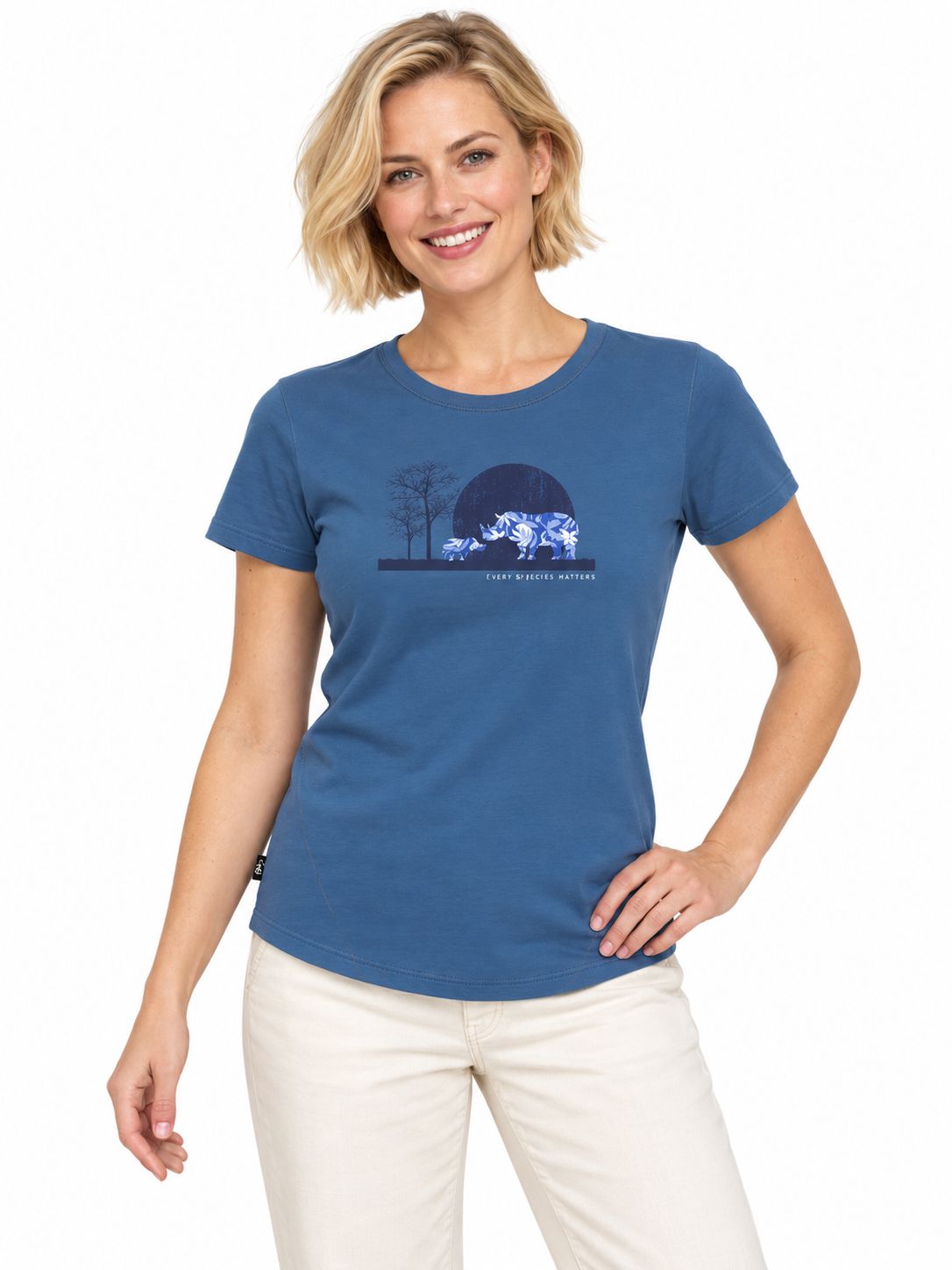 Lizzy - Rhino Sunset - Denim Blue, Sizes: X-Small