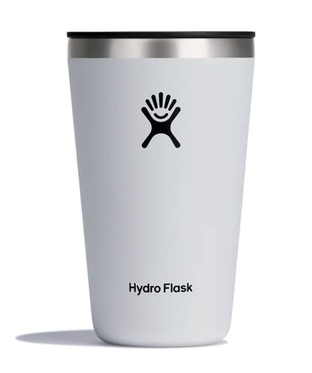 Hydro Flask  - All Around Tumbler - 16oz T16CPB, Colour: White-110, Size.: 16oz/473ml