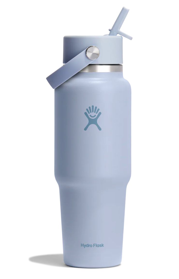 Hydro Flask Travel Bottle with Straw Cap 32oz - Surf WT32CFS484