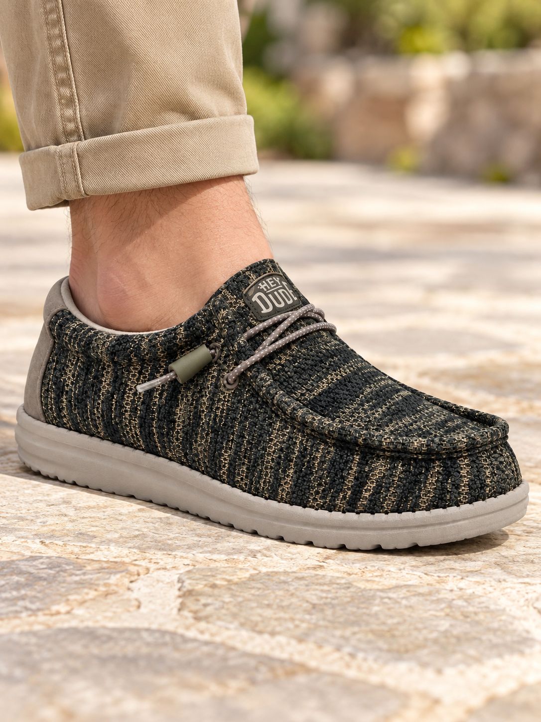 Hey Dude -Wally Sox - Woodland Camo - 40019 - 9CH