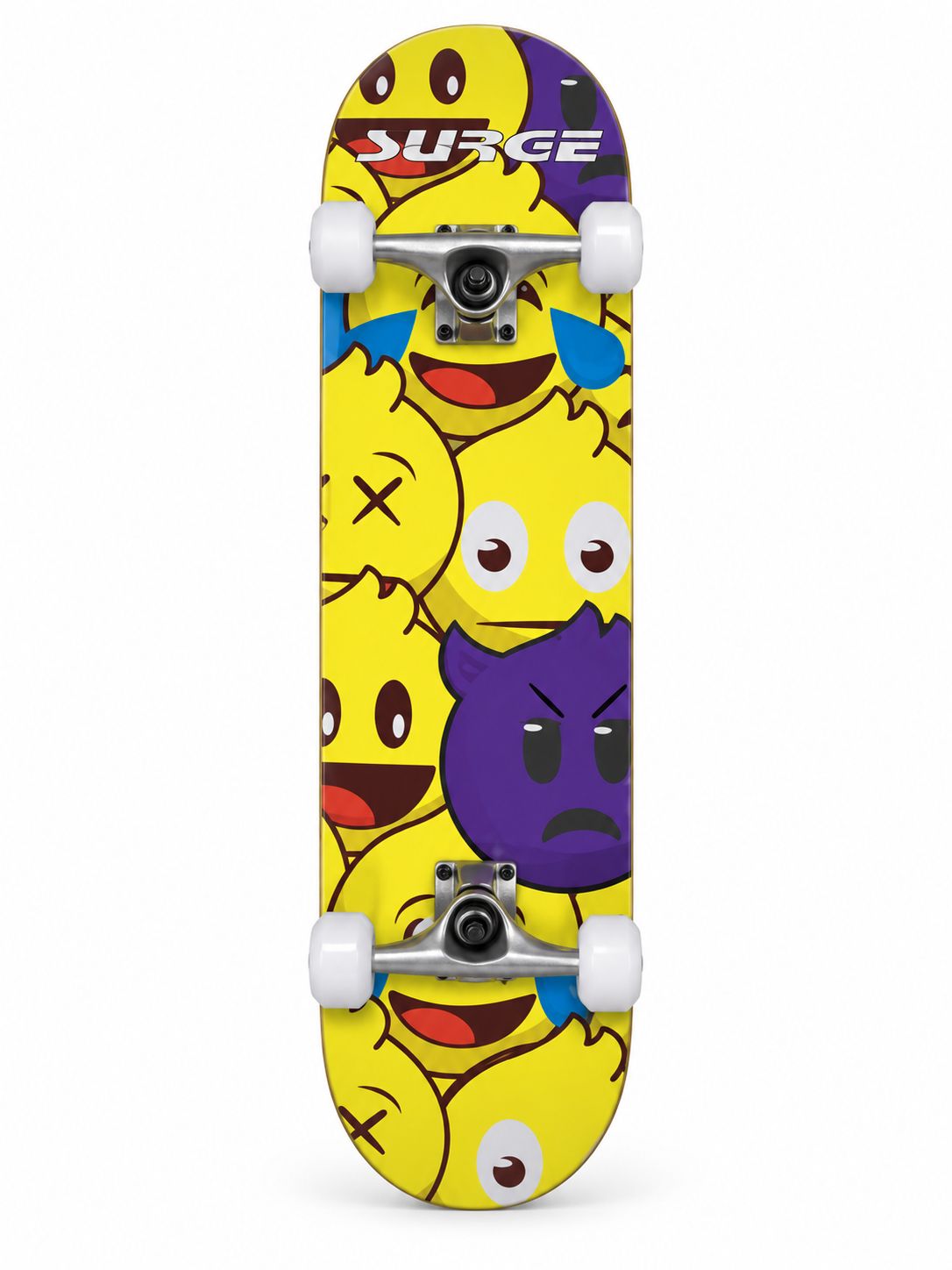Surge - Skateboard - Control - 4 designs, Colour: Emoji