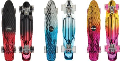 DWS - Surge - Skate Board Manic Chrome