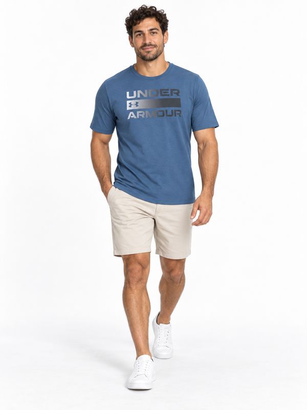 Under Armour - Tees - UA Team Issue Wordmark SS - 1329582- 402