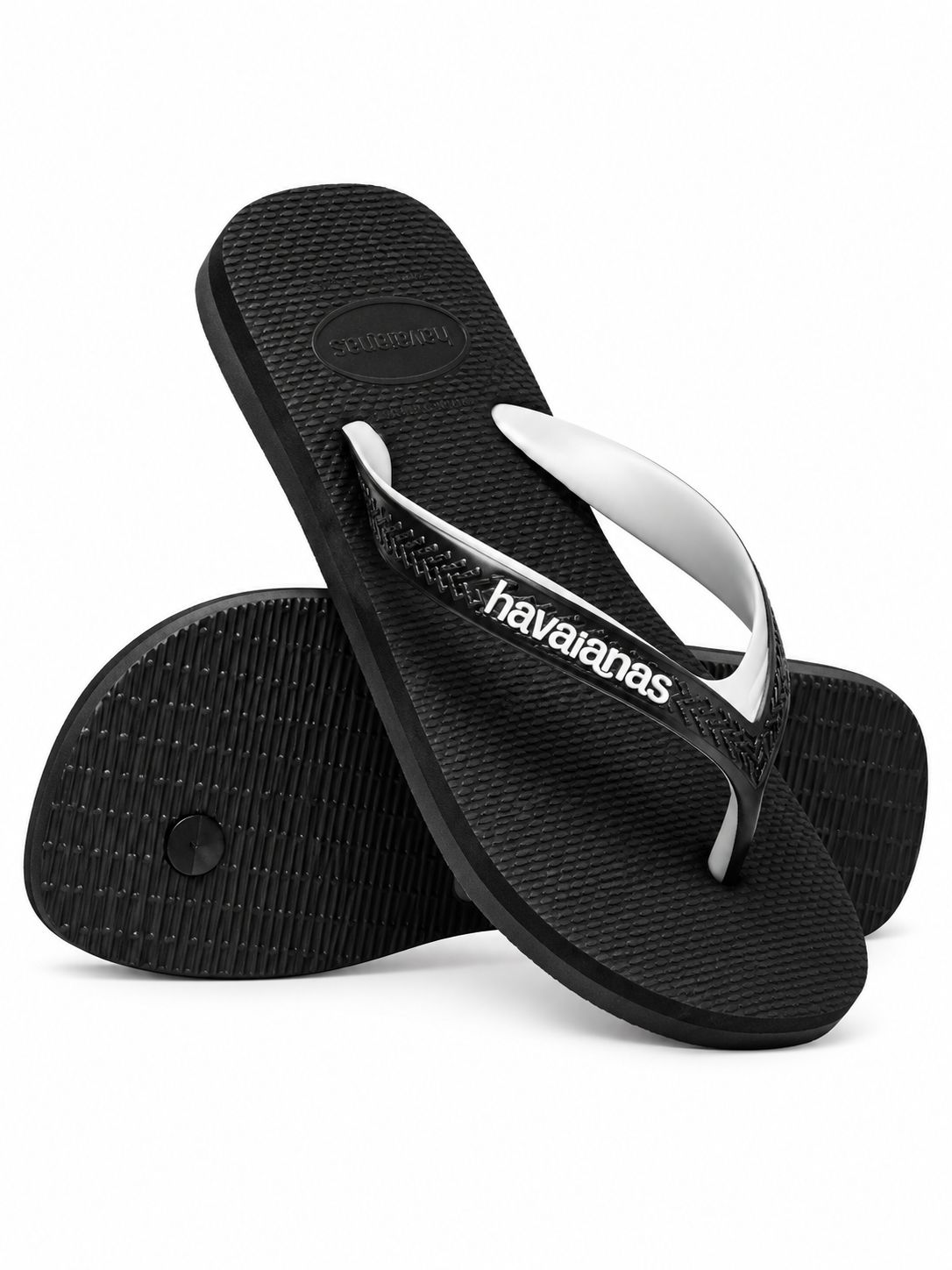 Havaianas - Mens - Top Mix - 4115549-1069, Colour: Black, Sizes: 39-40 (UK6-7)