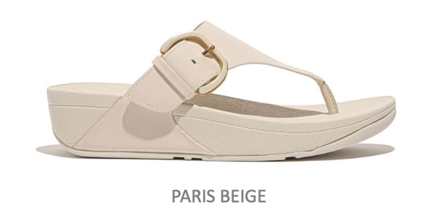 Fitflop - Lulu R-Buckle Beige