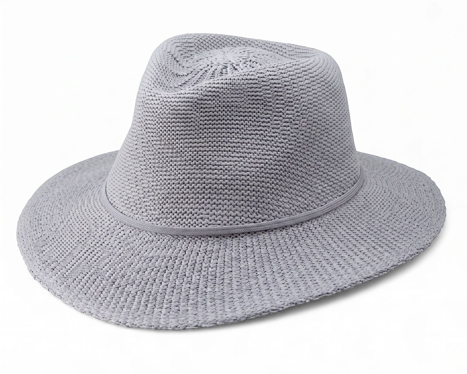 Emthunzini - Gilly Fedora, Colour: Light Grey, Size.: 58"