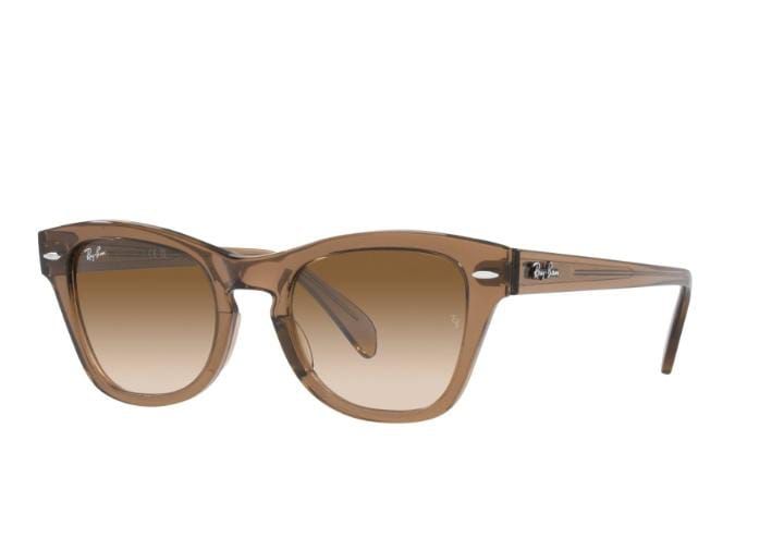 Ray-Ban Sun Glasses  ORB0707S-664051, Colour: Lt Brn/Clear Gradient Brn, Description: Visionet
