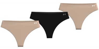Under Armour - UA Pure Stretch NS THONG -1383893-111, Size.: X-Small