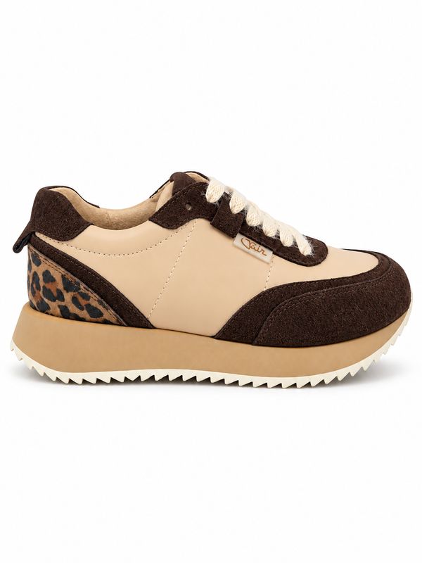 Julz - Miles - Beige ,Chocolate Leopard