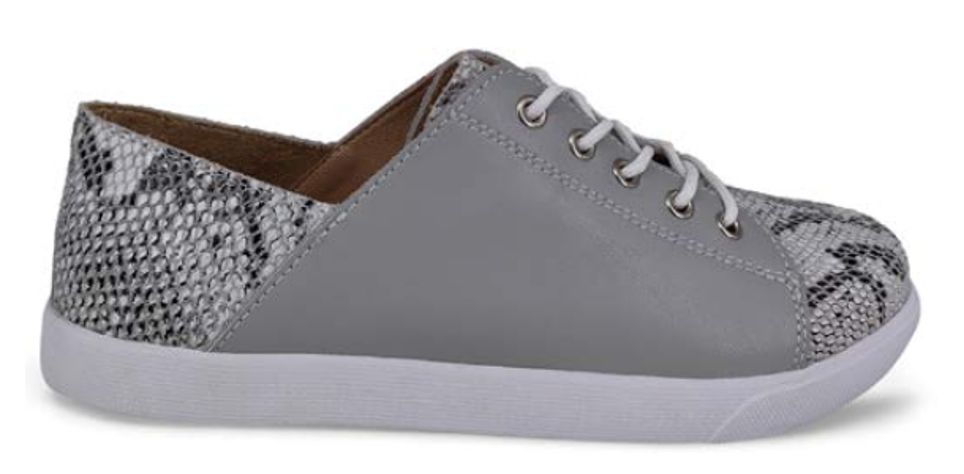 Julz - Vicki - Grey + Grey Snake, Sizes: UK3 (36)