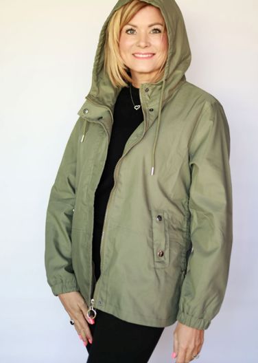 Julz - Scout - Olive Jacket, Size.: S (10)
