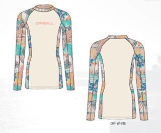 O'Neill - Lady's Sleeve Rash Vest UPF50+ - 14320292