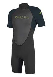 O'Neill - Wetsuit Youth Reactor 2mm BZ S/S Spring - 5045W23, Colour: Graph/DayGlo, Sizes: Size 8