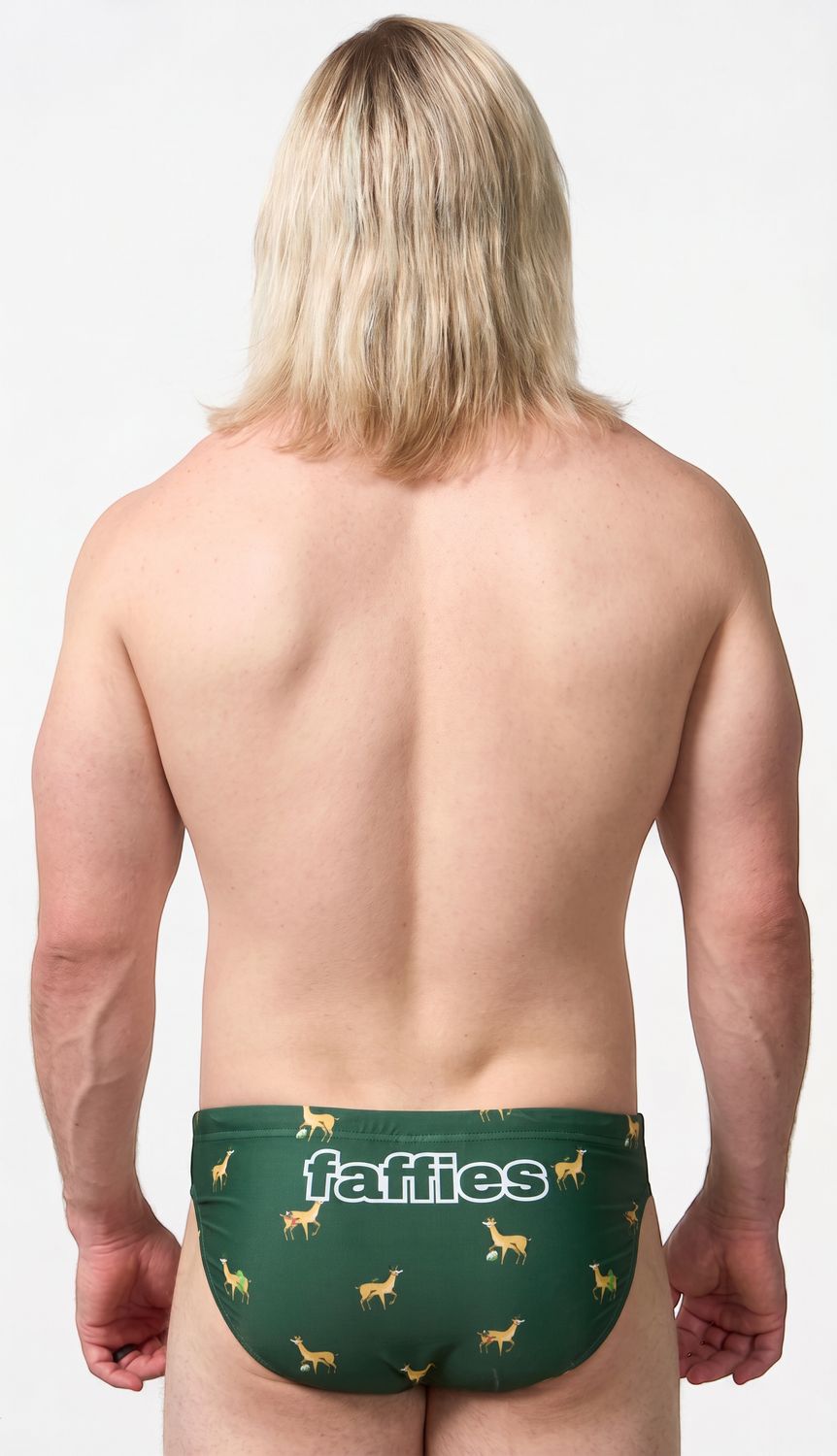 Faffies - Mens Bokkie Swim Briefs, Size.: 30