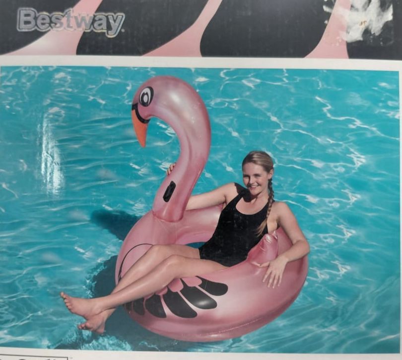 BestWay - Float n Fashion - 36124, Size.: 1.65mx1.17m / 65"x46"