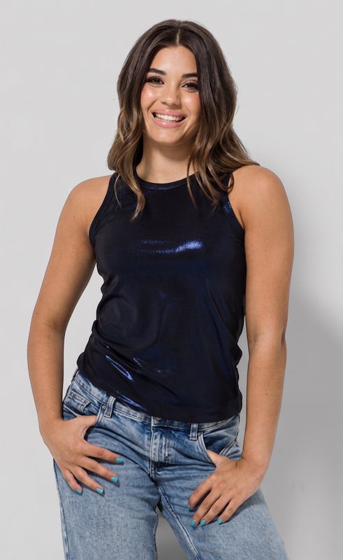 Atlejee - Shimmer Vests - Navy