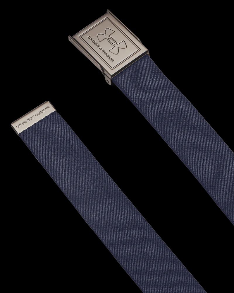 Under Armour - Mens Webbing Belt 1383935-410, Colour: Navy Blue