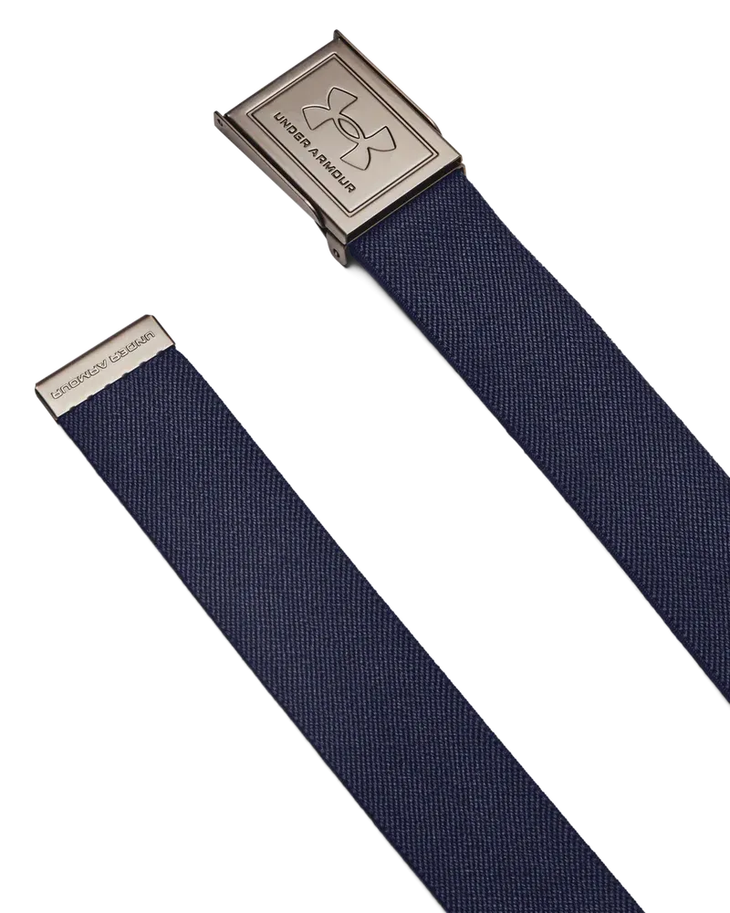 Under Armour - Mens Webbing Belt 1383935-410, Colour: Navy Blue