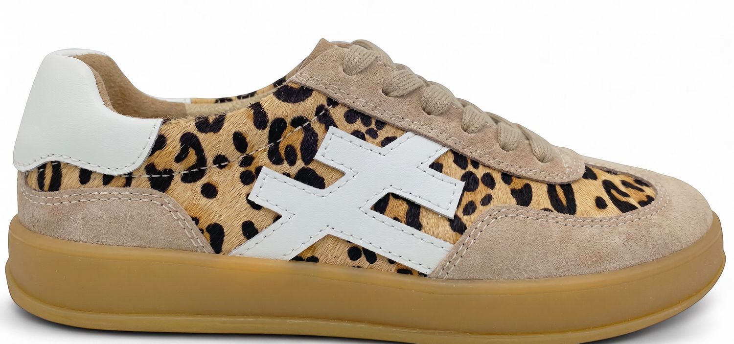 Julz - Lumi - Leopard ,Beige ,White, Size.: UK 4 (37)