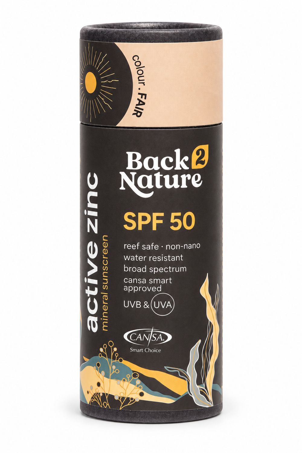 Back 2 Nature - Active Zinc - Fair - 50SPF