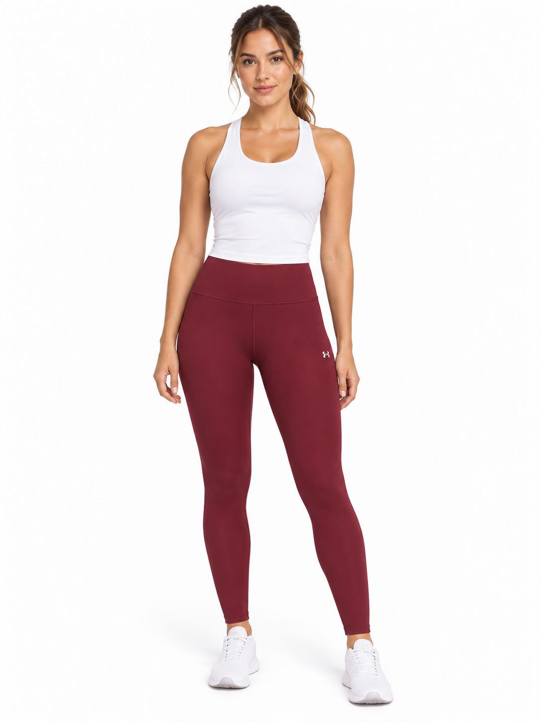 Under Armour - Motion Ankle Leg EMEA - Cardinal, Sizes: XSmall
