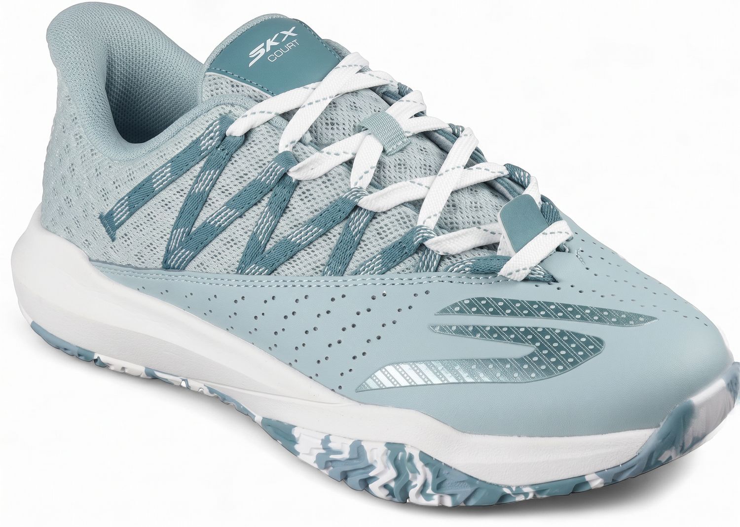 Sketchers - Viper Court - Rally ( Ladies ) Sage/Padel Shoes, Size.: Uk4