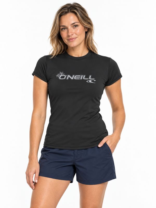 O'Neill - Ladies Basic Skins S/S Sun Rash Vest - Black - 3547