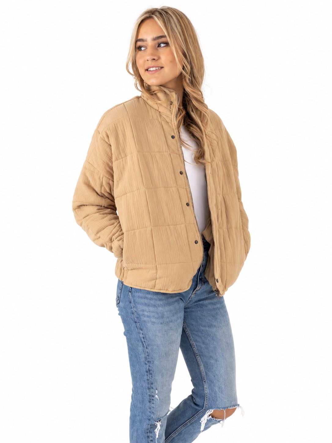 O'Neill - Mabeline Jacket - Khaki - HO2402014, Size.: Small