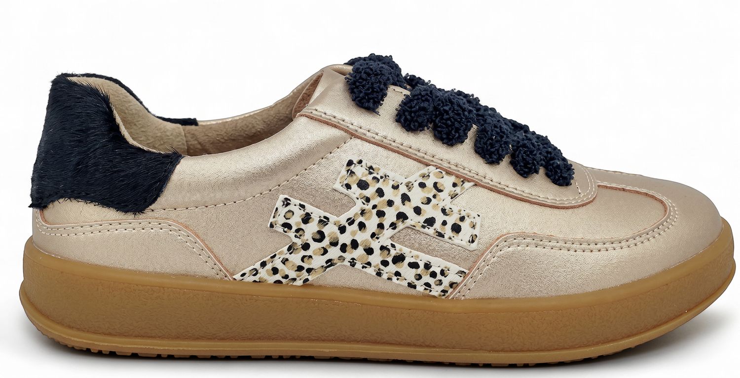 Julz - Lumi - Gold ,Black Cheetah, Size.: UK 4 (37)