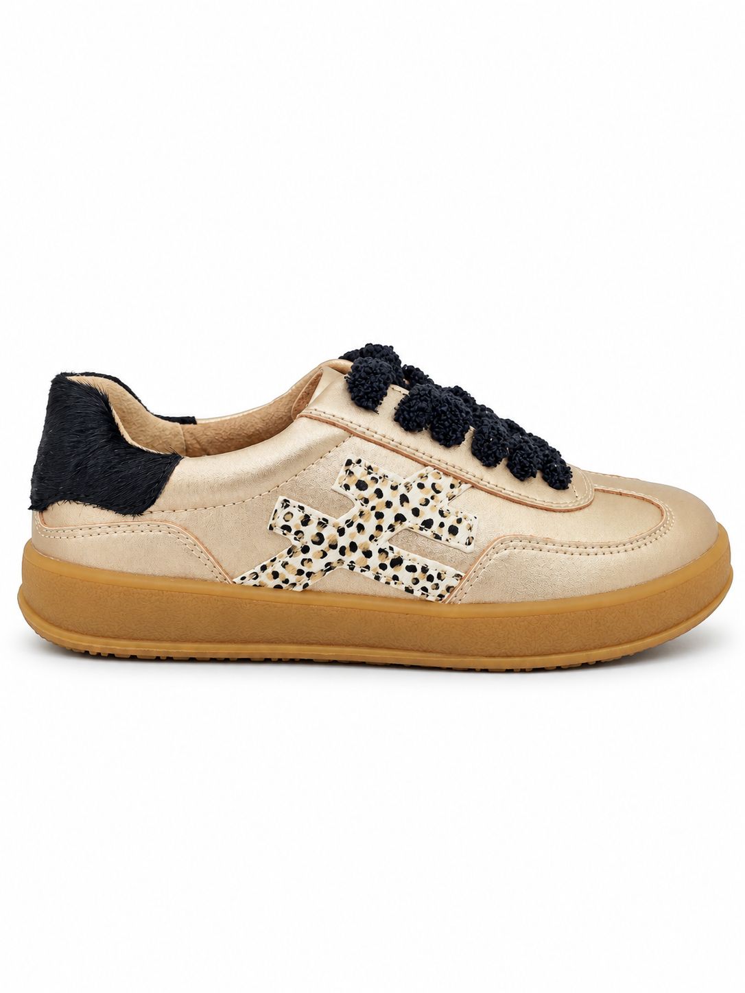 Julz - Lumi - Gold ,Black Cheetah, Size.: UK 4 (37)