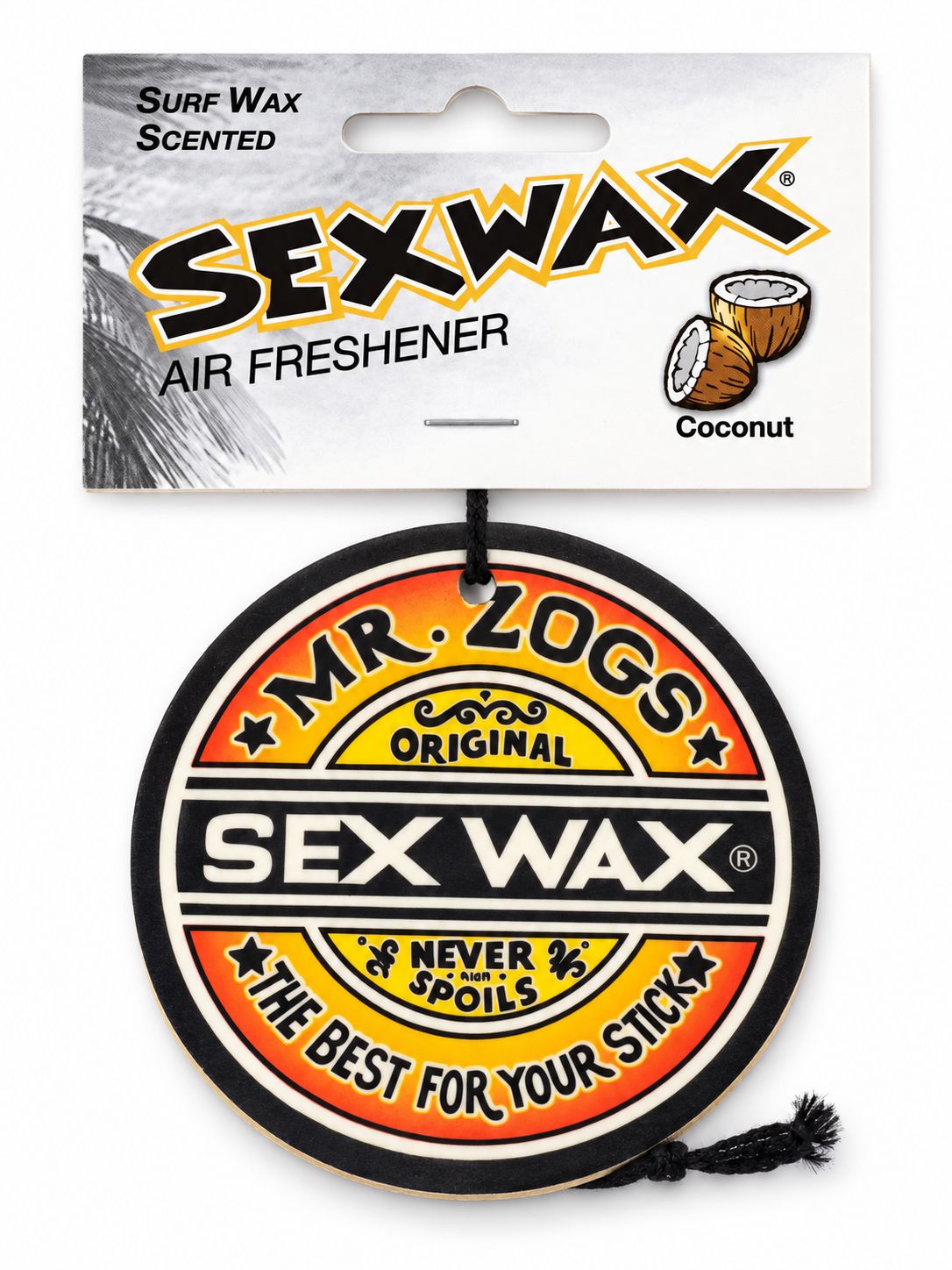 Mr Zogs - Air Freshener - Coconut 3"